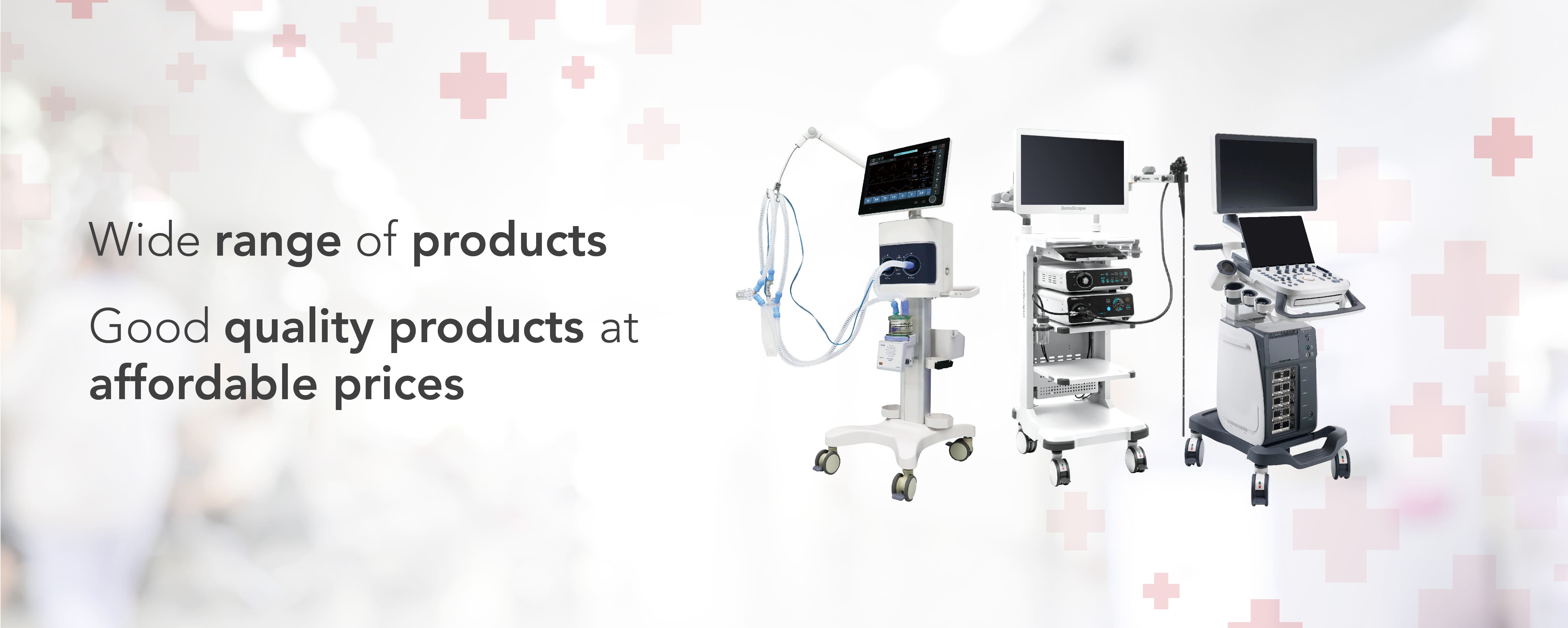 Wide range of products, Good quality products at affordable prices